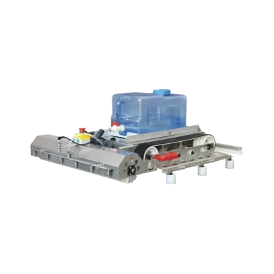Self-Contained Water Tank Solar Panel Cleaning Robot