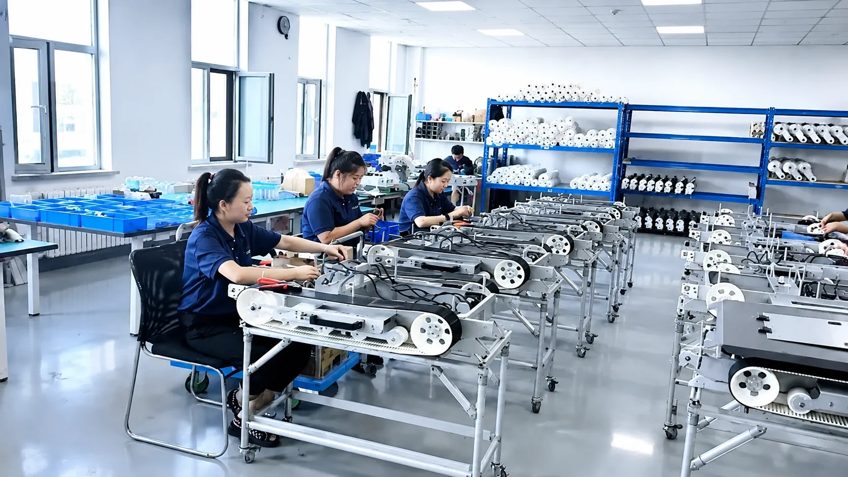 Solar Panel Cleaning Robot Manufacturing Process