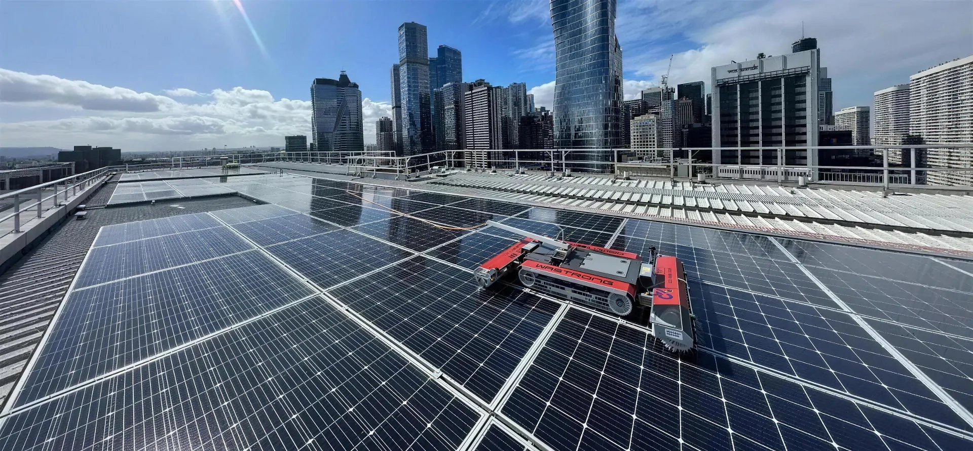 Commercial Solar Panel Cleaning