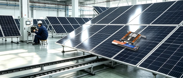 OEM Manufacturing — White Label Solar Panel Cleaning Robots