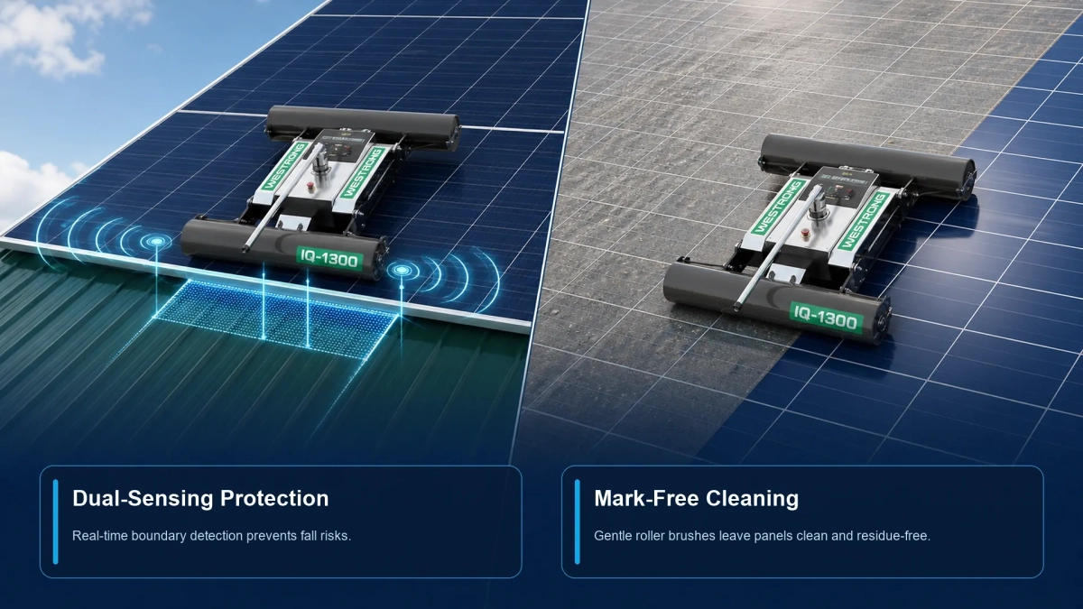 Dual-Sensing Protection & Mark-Free Cleaning
