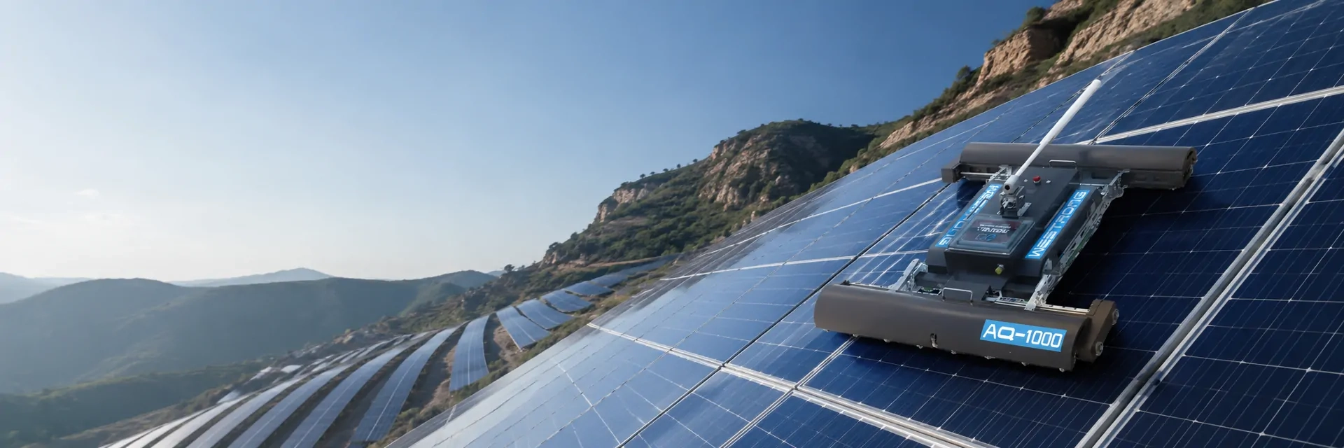 All-Terrain Solar Panel Cleaning Robot