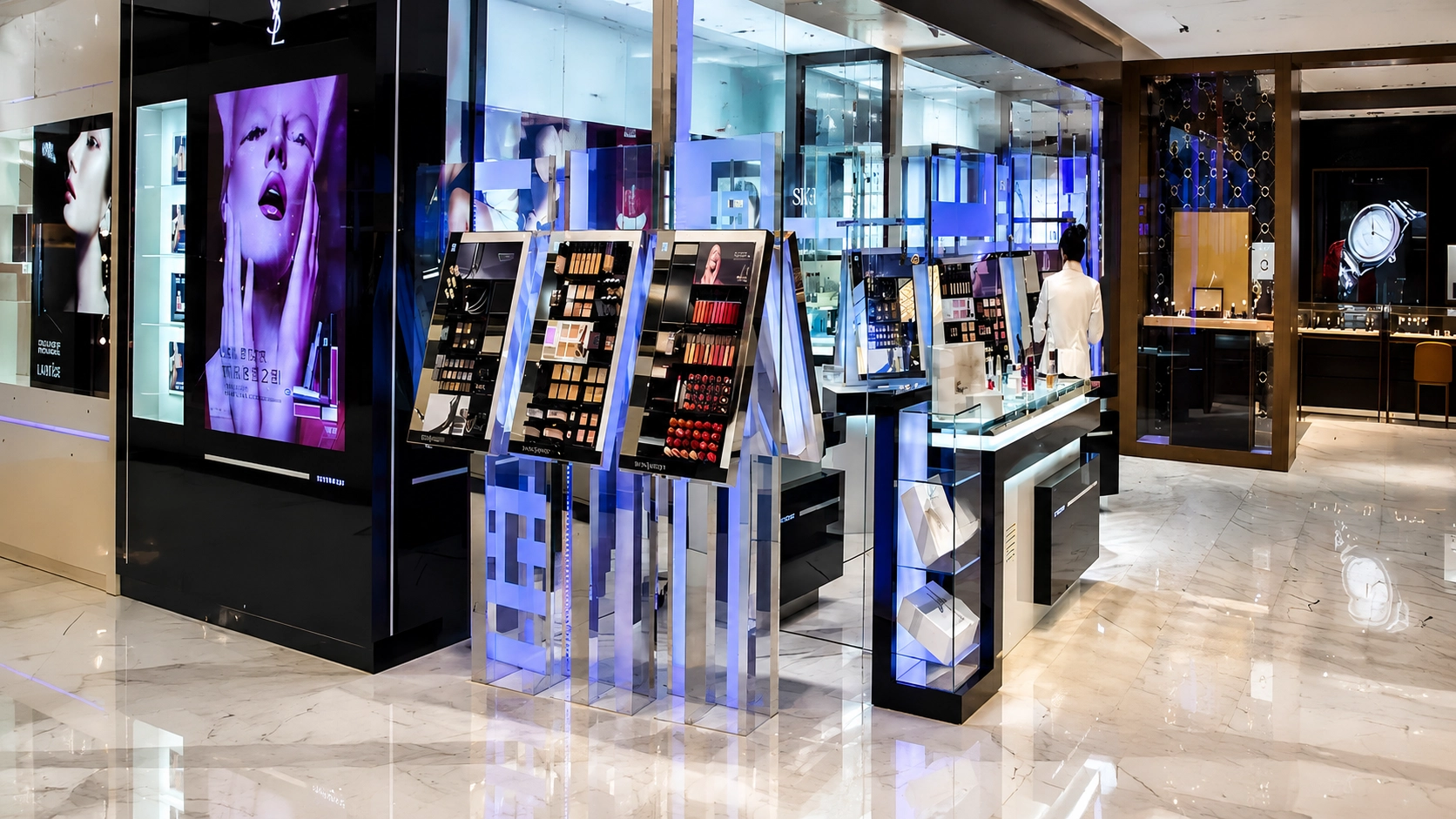 Private Label Cosmetic Display Stand