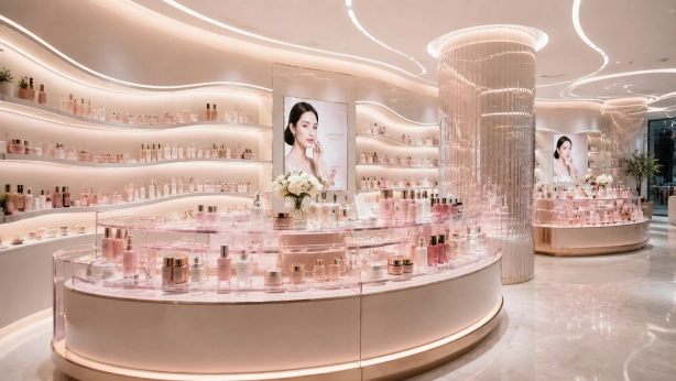 Lockable Cosmetic Display Cases