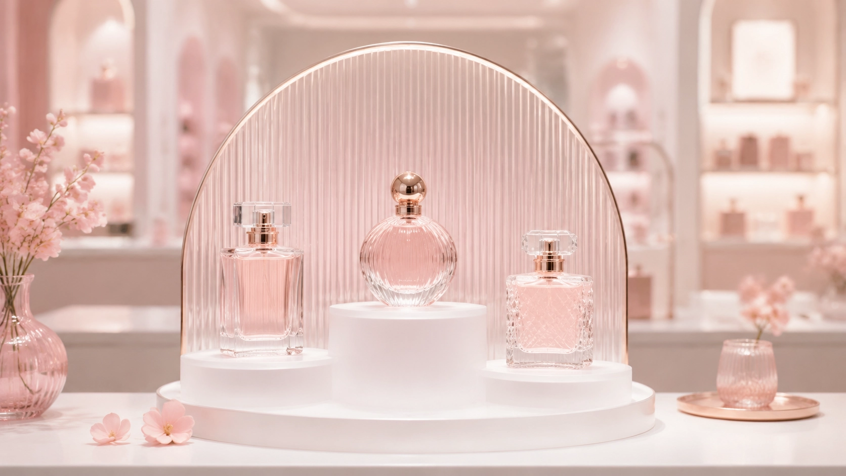Duty-Free Perfume Display