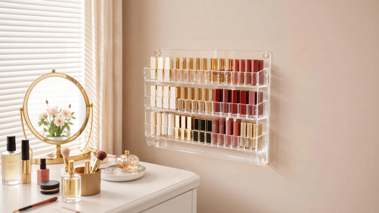 Wall Lipstick Display