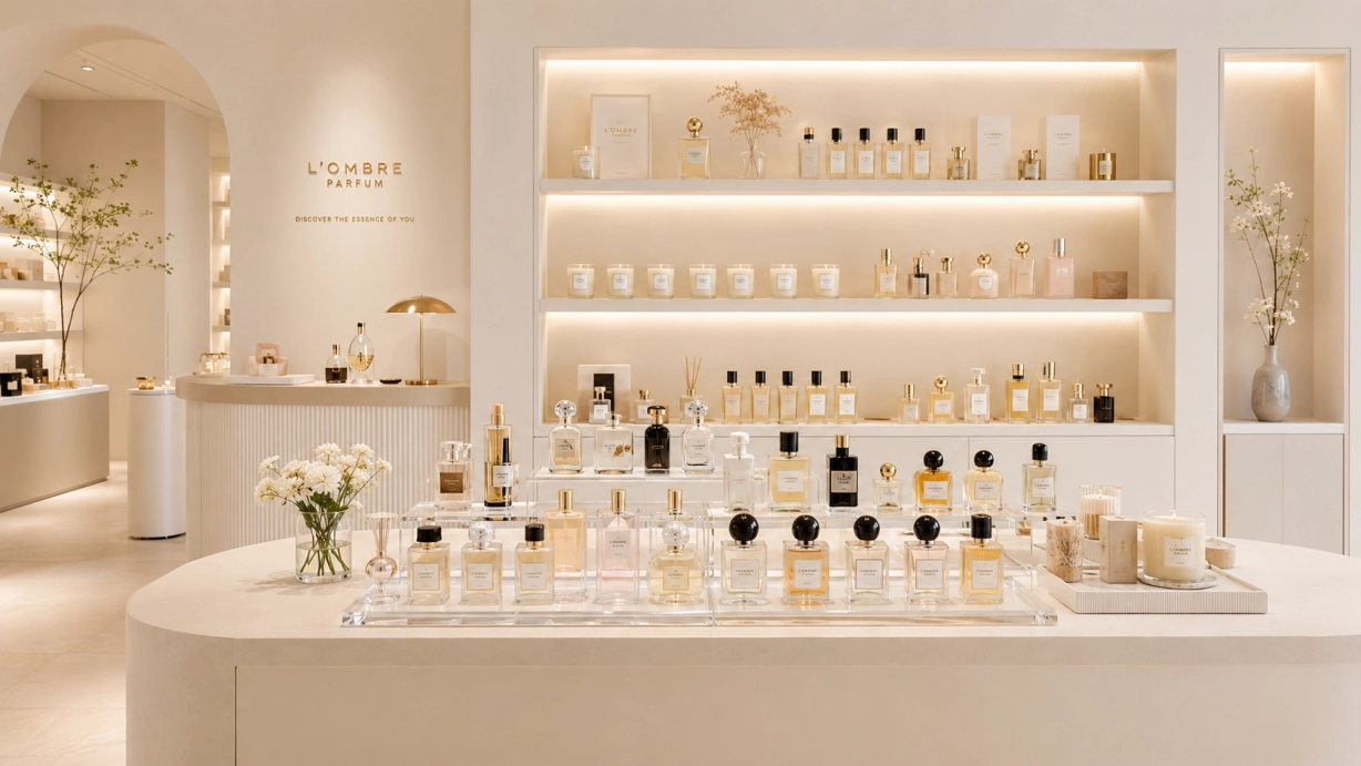 LED Perfume Display