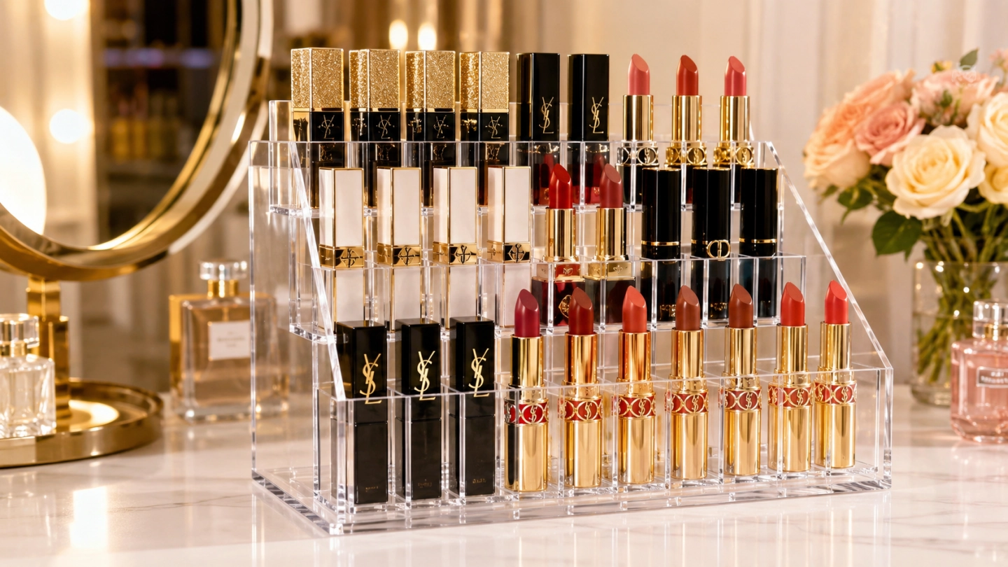 Why Lipstick Demands Specialized Displays