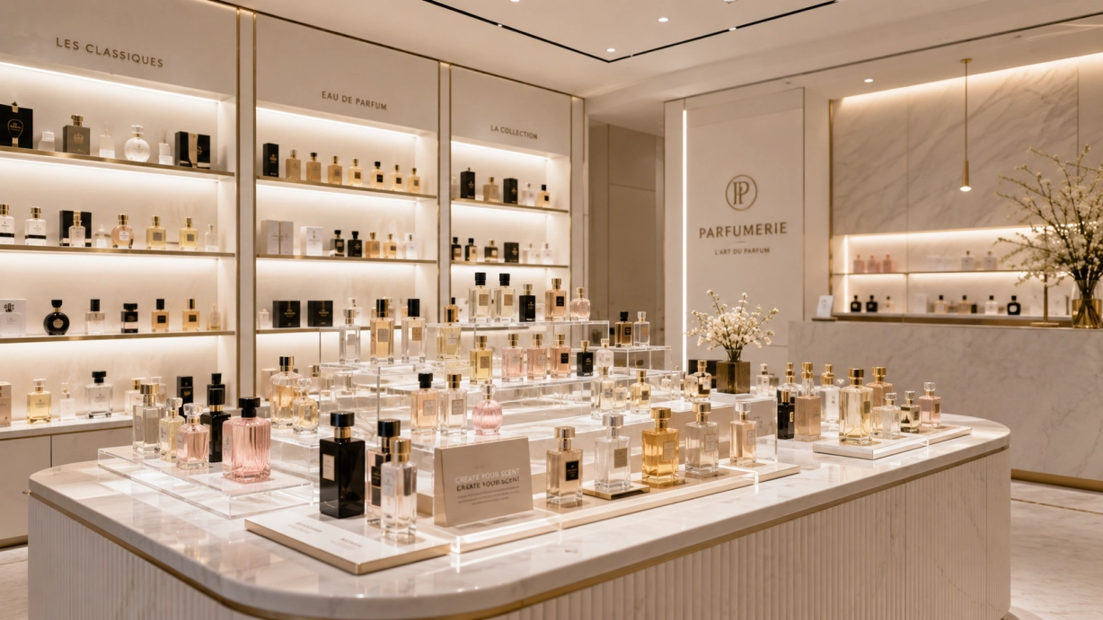 LED Perfume Display