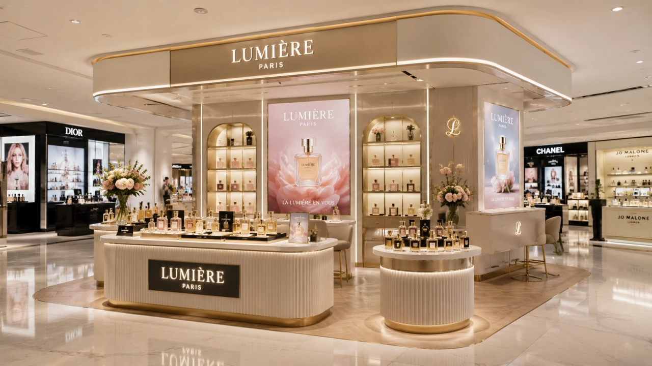 Duty-Free Perfume Display