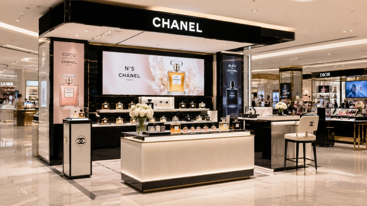 Perfume Counter for Department Stores