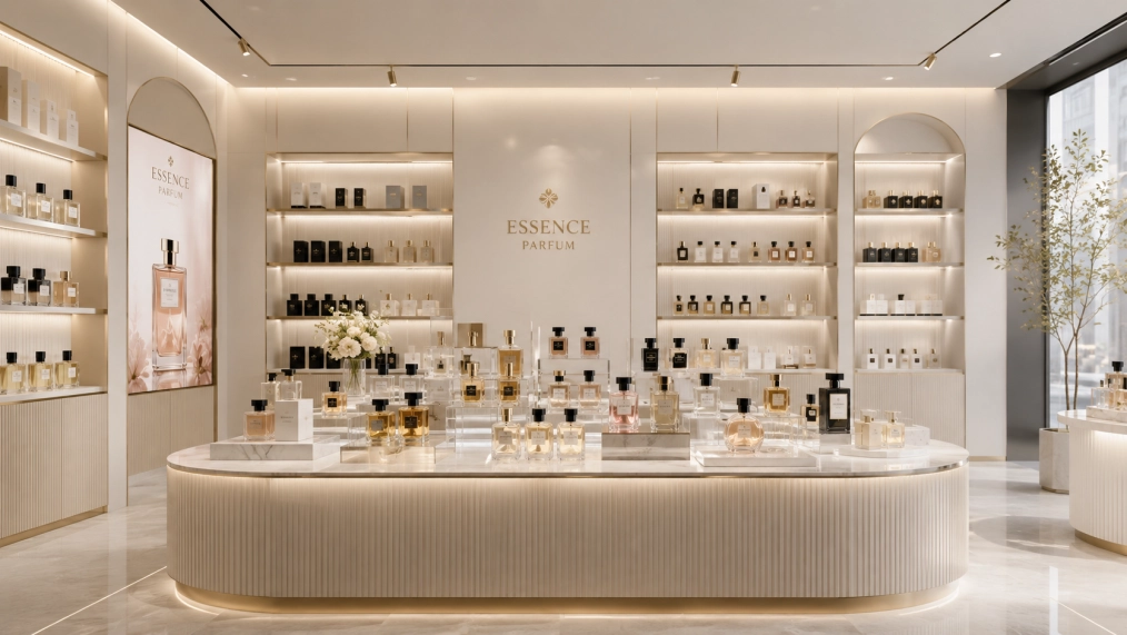 Duty-Free Perfume Display