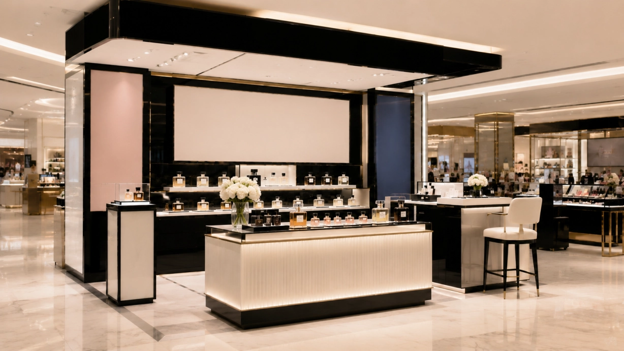 Perfume Counter for Department Stores