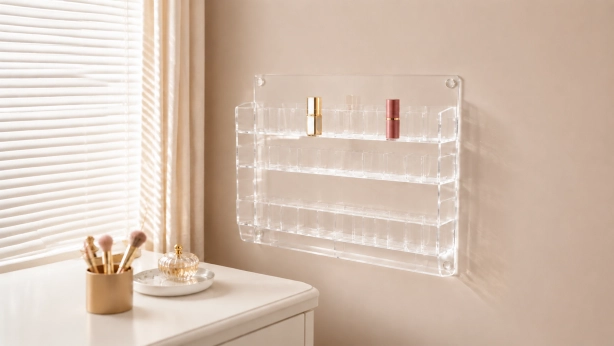 Wall Mounted Cosmetic Display