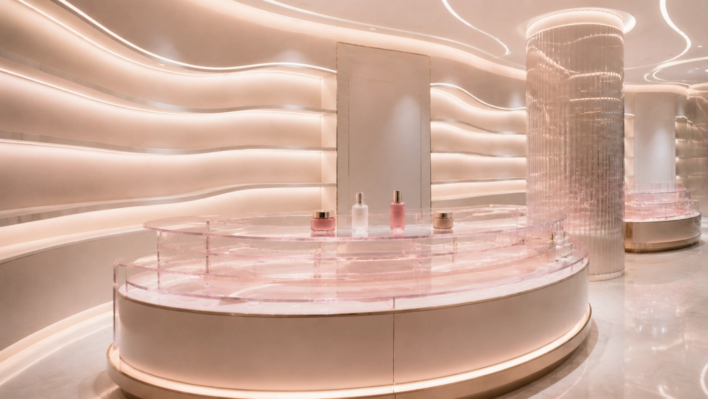 Floor Nail Polish Rack