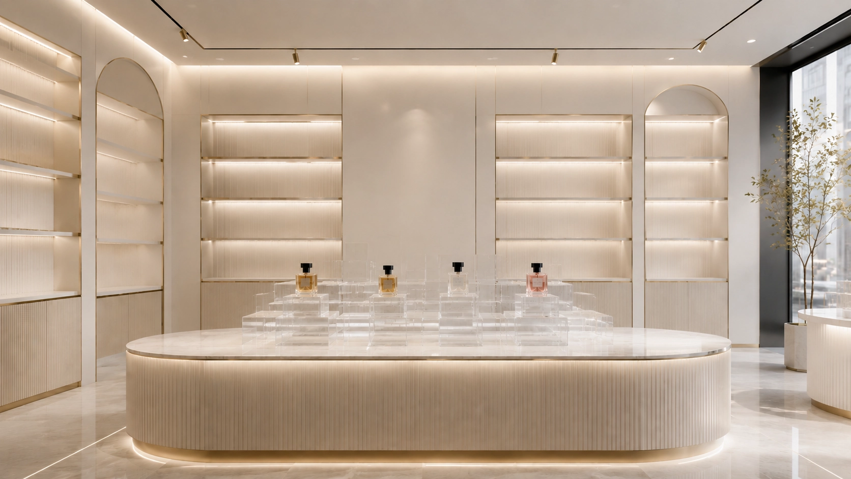 LED Perfume Display