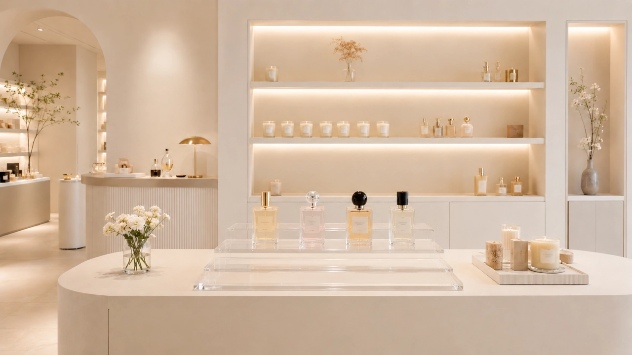 LED Perfume Display
