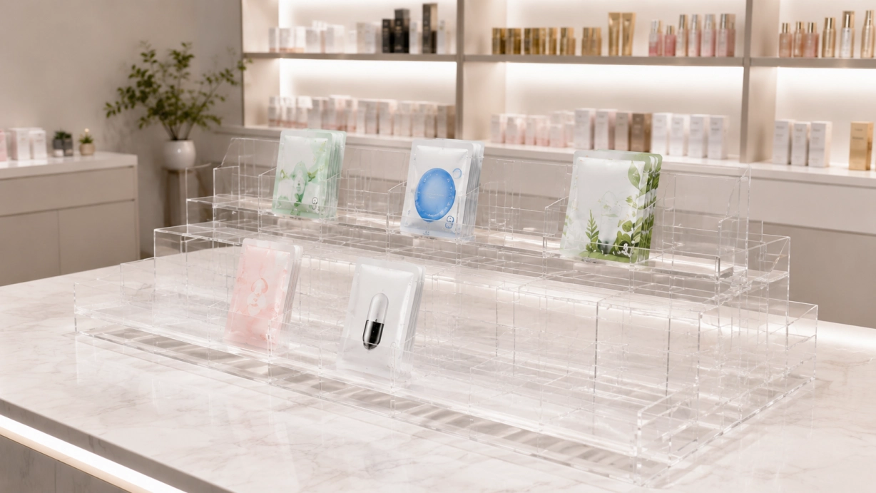 Tiered Sheet Mask Display