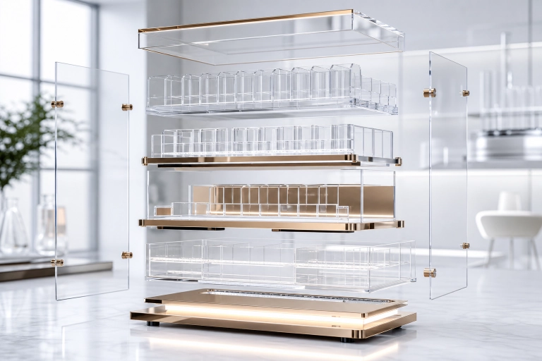 Custom Acrylic Cosmetic Display Stands: Design Principles, Applications, and Brand Impact