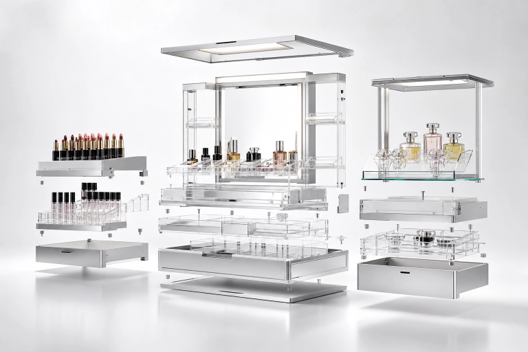 Retail Display Counter Manufacturers: A Sourcing Guide for Beauty Brands