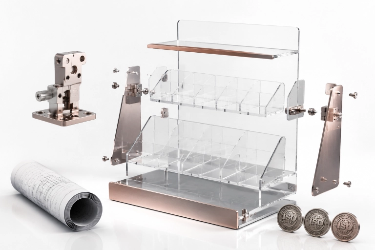 Custom Acrylic Cosmetic Display Stand Supplier Evaluation Checklist