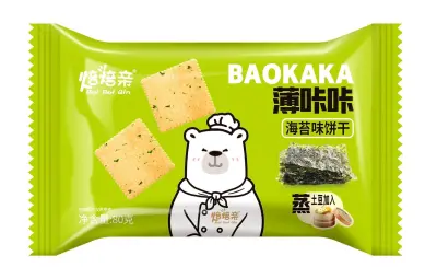 Peipeiqin Seaweed Flavor Thin Crackers