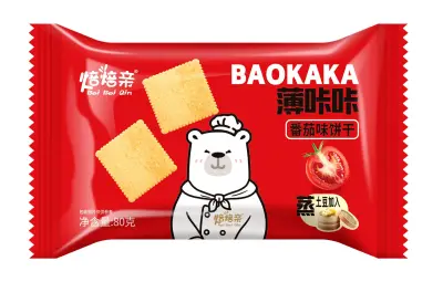 Peipeiqin Tomato Flavor Thin Crackers