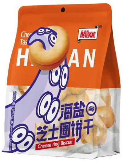 Mixx Sea Salt Cheese Ring Crackers