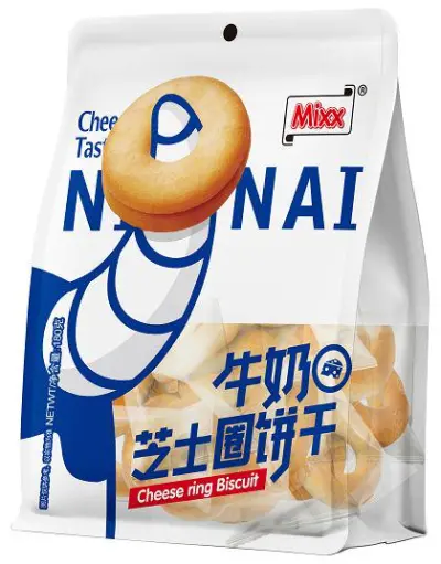 Mixx Milk Cheese Ring Crackers