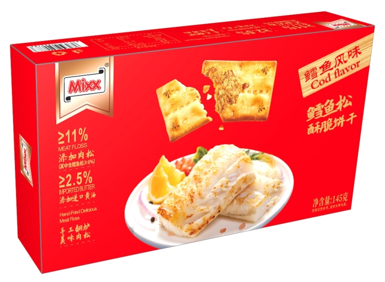 Mixx Cod Floss Crispy Crackers