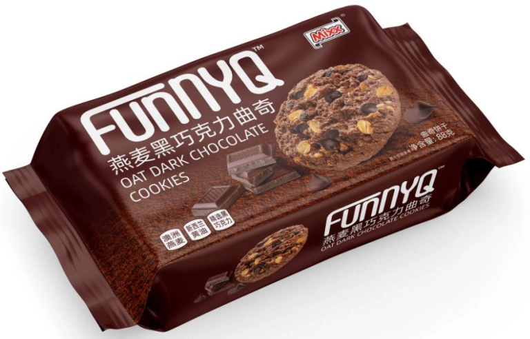 FunnyQ Oat Dark Chocolate Cookies