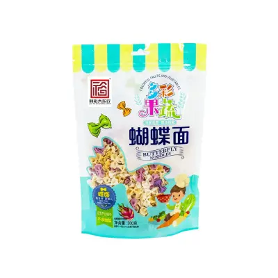 Liu Yu Da Dong Hang Colorful Fruit & Veg Butterfly Noodles (Blue) 200g