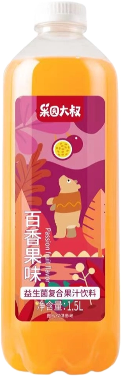 Uncle Orchard Probiotic Mixed Fruit Juice – Passion Fruit Flavor
