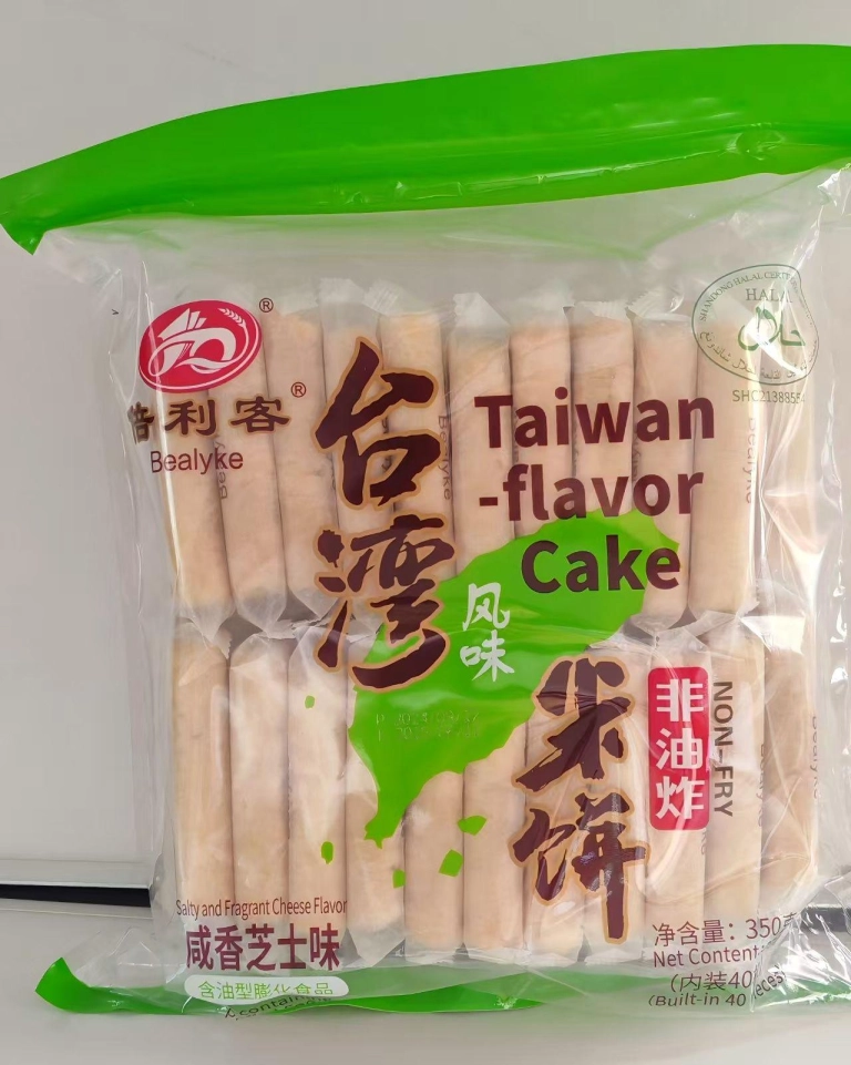 Belike Taiwanese Rice Cakes – Salty Cheese Flavor (Halal)