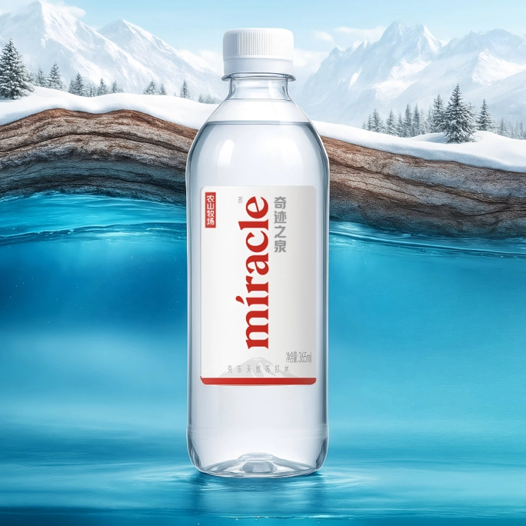 Source of Miracle Soda Water 500ml