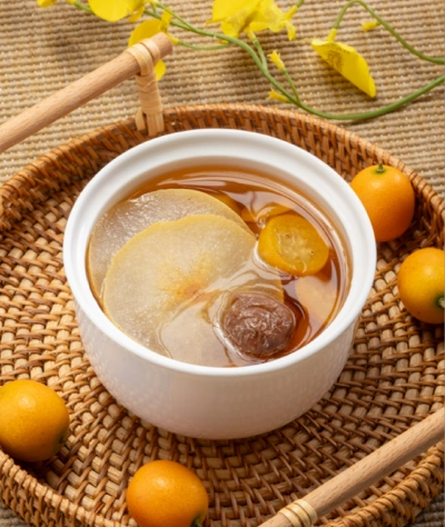 Calamansi Rock Sugar Snow Pear