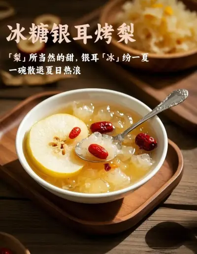 Rock Sugar White Fungus & Snow Pear