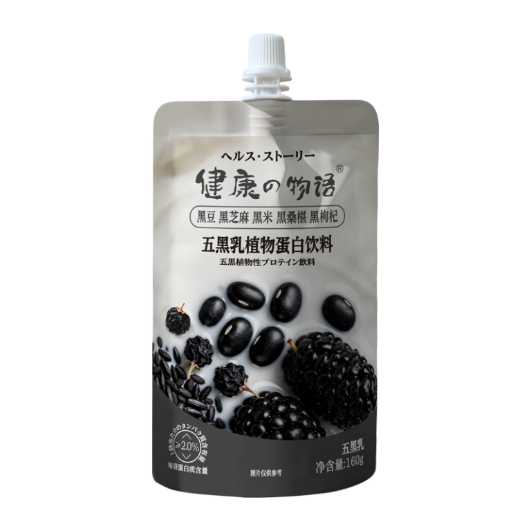 Five Black Grains Plant Protein Beverage