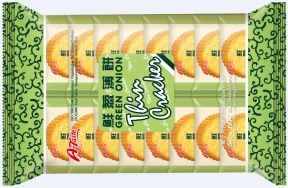 【Halal】Green Onion Thin Cracker