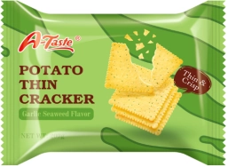 【Halal】Potato Cracker - Garlic SeaweedPotato Cracker - Garlic Seaweed