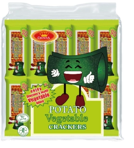 【Halal】320g Potato Vegetable Crackers