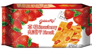【Halal】140g Fruit Layer Biscuit Strawberry