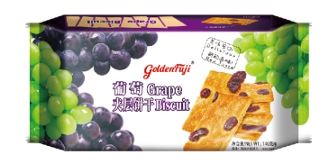 【Halal】140g Fruit Layer Biscuit Grape