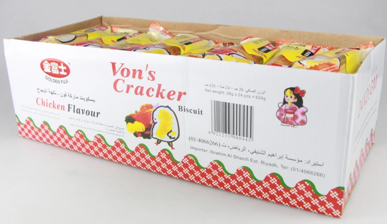 【Halal】26g24pcs Von's Cracker Chicken