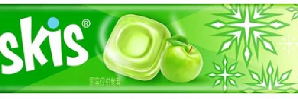 【Halal】Kiskis Stick Mint Hard Candy (Green Apple ) 34g