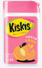 【Halal】Kiskis Sugar-Free Mints (Peach ) 12g