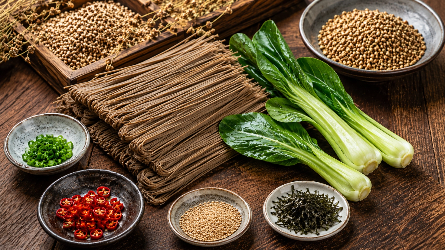 Chinese Buckwheat Noodles