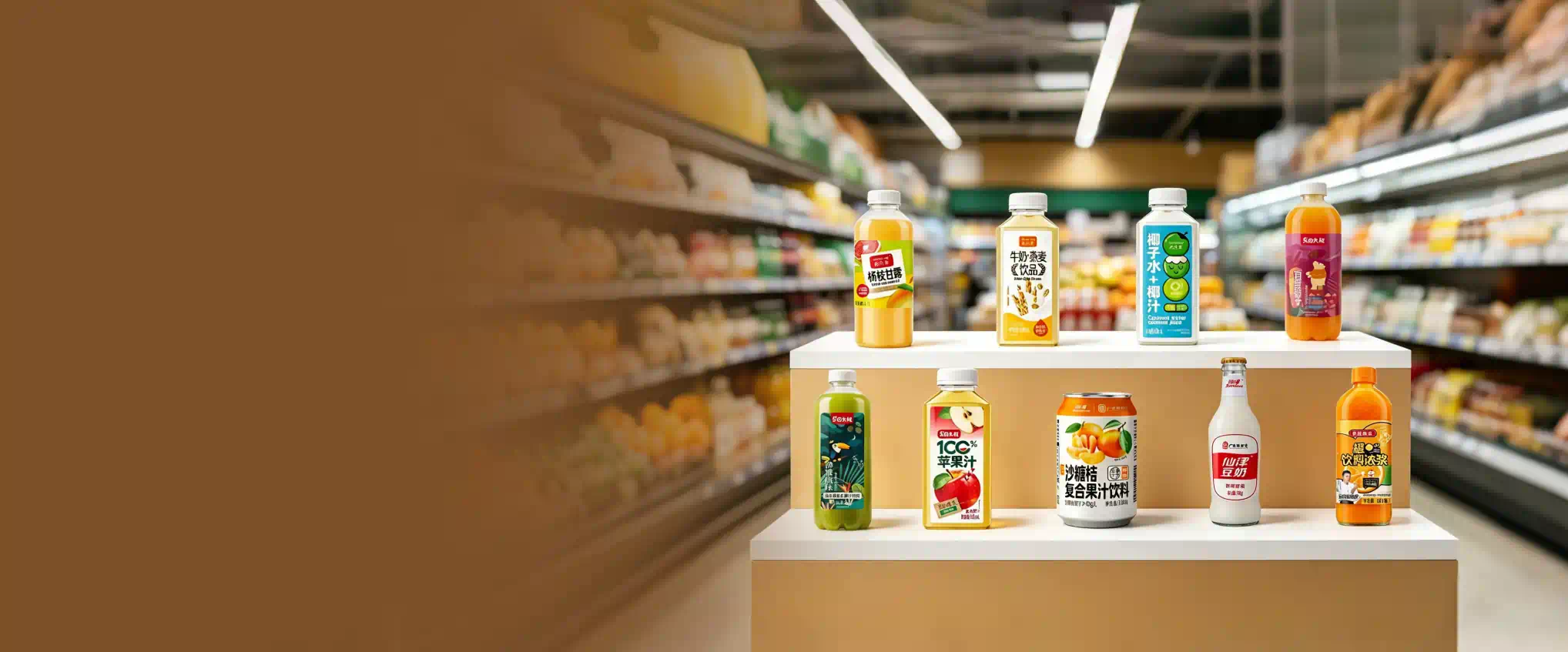 ขายส่งเครื่องดื่มจีน-น้ำผลไม้นมถั่วเหลืองและอื่นๆ