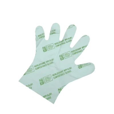 Disposable biodegradable glove