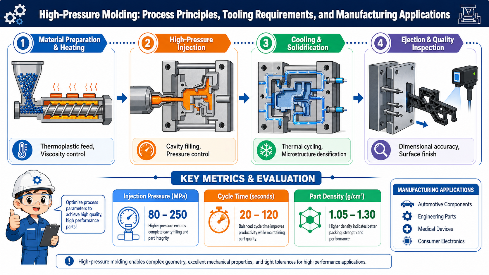 High-Pressure Molding: Process Principles, Tooling Requirements, and Manufacturing Applications